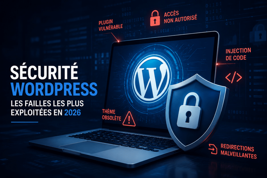 SÉCURITÉ WORDPRESS : LES FAILLES LES PLUS EXPLOITÉES EN 2026